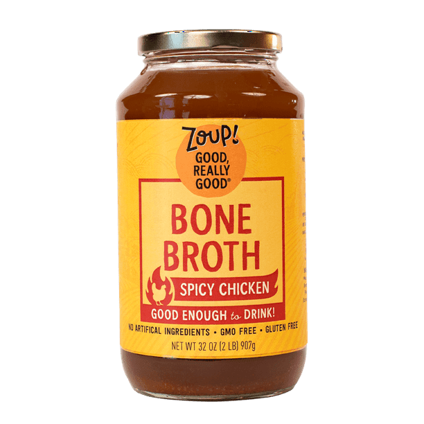Zoup Bone Broth Spicy Chicken 32 oz