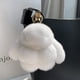 thumbnail image 1 of Decoración del hogar, decoración de la habitación, decoración de la pared, disfraz, lindo colgante, llavero para coche, accesorios para bolsos, bola de terciopelo suave, colgante de peluche de conejo, 1 of 3