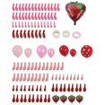 thumbnail image 2 of Strawberry Balloon Arch, Strawberry Decorations Kit(128Pcs), 2 of 5