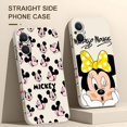 thumbnail image 2 of Disney-funda de Mickey Mouse para OPPO Find X5 X3 X2 Lite Pro Neo A5 A53 A94 4G 5G Liquid Left Rope Soft Cover, 2 of 5
