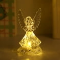 thumbnail image 4 of Christmas Night Light Under 5 ! Yrmaups Colorful Acrylic Angel Light, LED Night Lamp Decor, Transparent Toy Christmas Decoration for Bedroom Home, 4 of 9
