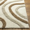 thumbnail image 5 of Hauteloom Espiye Living Room, Bedroom Area Rug - Plush Pile - Orange, Brown, Gray - 5'3" x 7', 5 of 18
