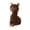 Brown, variant on Stuffed Llama Plush Toy, Soft Cute Llama Doll For Kids, 30/40/50cm Sizes Available Birthday Gift, Portable Plushie With Polyester Fiber