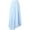 Blue, variant on Ballet Wrap Skirt Women Chiffon Long Sheer Dance Skirts with Tie Waist