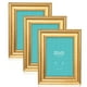 thumbnail image 1 of Marcos de fotos LaVie Home 5 x 7 (paquete de 3, dorados) con vidrio, 1 of 6