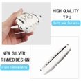 thumbnail image 5 of Key Fob Cover Compatible with Ford Explorer Fusion Escape Edge Expedition Mustang F150 F250 F350 F450 F550 Bronco Keychain Case Holder Protector,White, 5 of 6