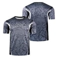 thumbnail image 2 of Zimjoy 2026 Mexico Soccer Jersey for Men Women Unisex Crew Neck Short Sleeve Aztec Calendar Graphic Short Sleeve Fan Shirt for Game Day Travel Streetwear and Casual Wear Dark Gray 5XL, 2 of 9