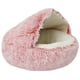 thumbnail image 2 of Cama para Con Nido Gatos Calmante Redonda Y Esponjosa Funda Capucha Interior, 2 of 9