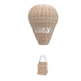 thumbnail image 4 of Woven Hot Air Balloon Handcrafted Exquisite Details Rattan Weaving Decoration for Kids Room Party Photo Prop, 4 of 10