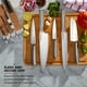thumbnail image 5 of Juego de cuchillos KitchenAid Slim, bicolor, 14 piezas, blanco, 5 of 7
