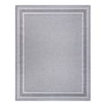 thumbnail image 2 of Gertmenian Ringley Tailer Modern/Contemporary Striped Silver Indoor/Outdoor Area Rug, 9x13, 2 of 7