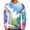 Blue, variant on Vedolay Mens Fashion Half Zip Cropped Pullover Sweatshirts Purple,XL