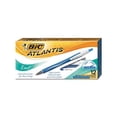 thumbnail image 2 of Atlantis Exact Retractable Ballpoint Pen Fine 0.7 mm, Blue Ink/Barrel, Dozen, 2 of 5