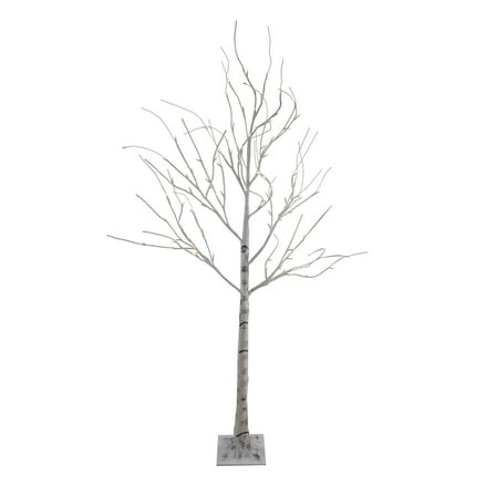 Northlight 6' Prelit Christmas Twig Tree Outdoor Yard Art Decoration - Warm White LED Lights