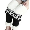 thumbnail image 1 of Pantalones de Cachemira de lana de terciopelo grueso ajustados de invierno cálido para mujer Pantalones Leggings Pompotops ulkah943037, 1 of 9