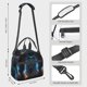 thumbnail image 2 of Fotbe Cool Blue Light Wolf Bolsa de Almuerzo con Estampado, Lonchera Aislada, Contenedores de Comida Reutilizables Tipo Cooler a Prueba de Fugas, 2 of 7