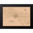 thumbnail image 2 of Crawford 18x14 Black Modern Framed Museum Art Print Titled - Henrico County Virginia - Crawford 1901, 2 of 5