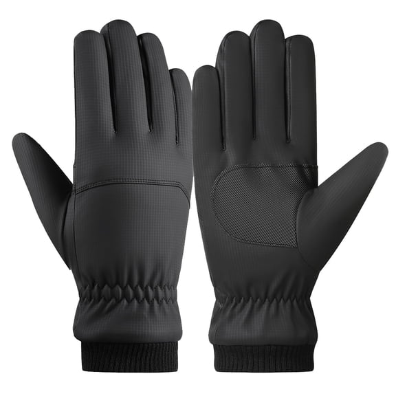 Winter Snow Gloves Men Women, Snowmobile Glove Mens Ski Gloves, Waterproof Warm Touchscreen, Suitable for Running Driving Cycling Hiking Daily Work, Guantes para Nieve