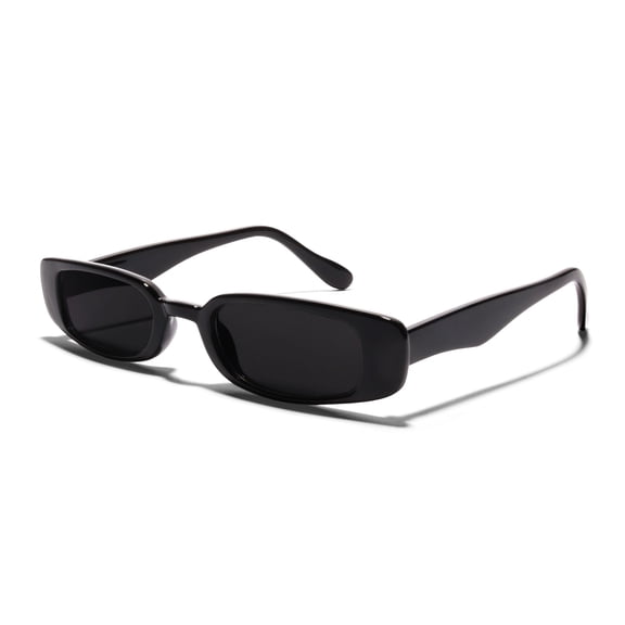 LONE Ultra Slim Super Dark 90’s Retro Narrow Sunglasses | UV400 Shatterproof Light Sensitivity Protection