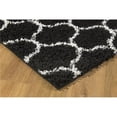 thumbnail image 1 of L Baiet BW494C46 Caylee Shag Rug&44; Noir - 4 x 6 Pi., 1 of 1