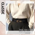 thumbnail image 3 of JASGOOD Belts for Women Leather Belt Ladies Belts for Jeans Dress Pants, 3 of 6