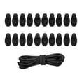thumbnail image 2 of 20 Pcs Spring Cord Locks & 3.28 Yards 2.5mm Stretch String Cord, Sliding Fastener Buttons for Drawstring s Clothing Lanyard Backpack Bags, 2 of 10