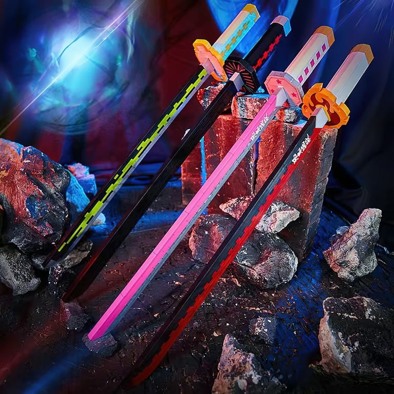 HI-REEKE Anime Demon Sword Building Set Slayer Kanao Tsuyuri