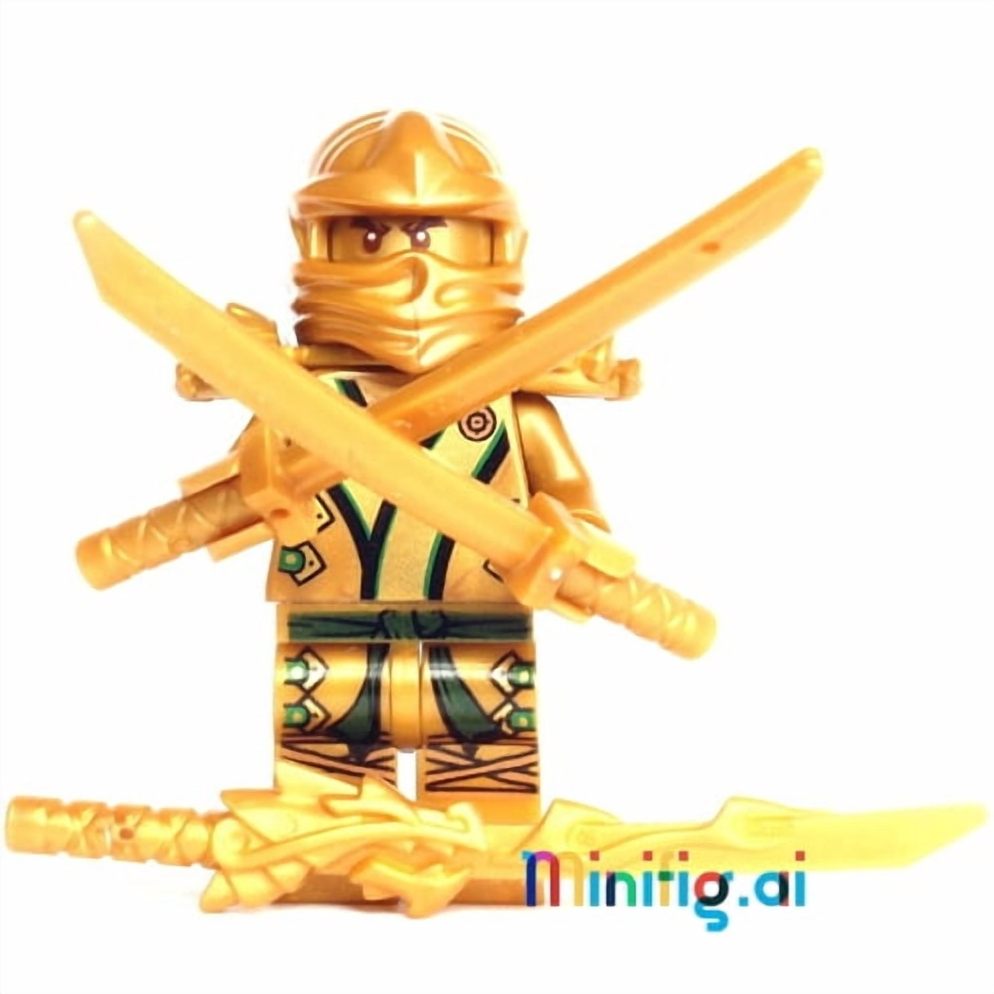 LEGO Ninjago Minifig - Jay Zukin, Blue Ninja in Jungle Robe with