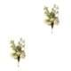 thumbnail image 4 of Ramo falso decorativo Inteprter Tela Blanco Verde Rosa Champán, 4 of 6