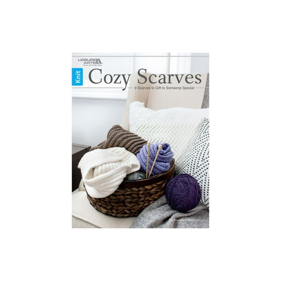 Leisure Arts Cozy Scarves Knit Book, Knitting Books, Knitting Pattern Books, How To Knit, Patterns, Book, Books And Patterns