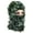 Green, variant on Distressed Balaclava Ski Mask for Men and Women - Knitted Balaclava Distressed Windproof Full Face Mask Cold Weather (Black+White)