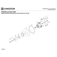thumbnail image 3 of Kingston Brass KS4035AX Restoration Single-Handle Six-Way Diverter Valve with Round Trim Kit in Oil Rubbed Bronze, 3 of 5