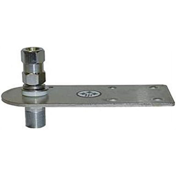 flat stainless steel antenna mount