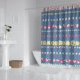 thumbnail image 2 of Pioneer Flower Floral Print Pattern Shower Curtain 72"x72" ,Bathroom Decorative Shower Curtains Set with 12 Hooks,Modern Waterproof Washable Shower Curtain, 2 of 6
