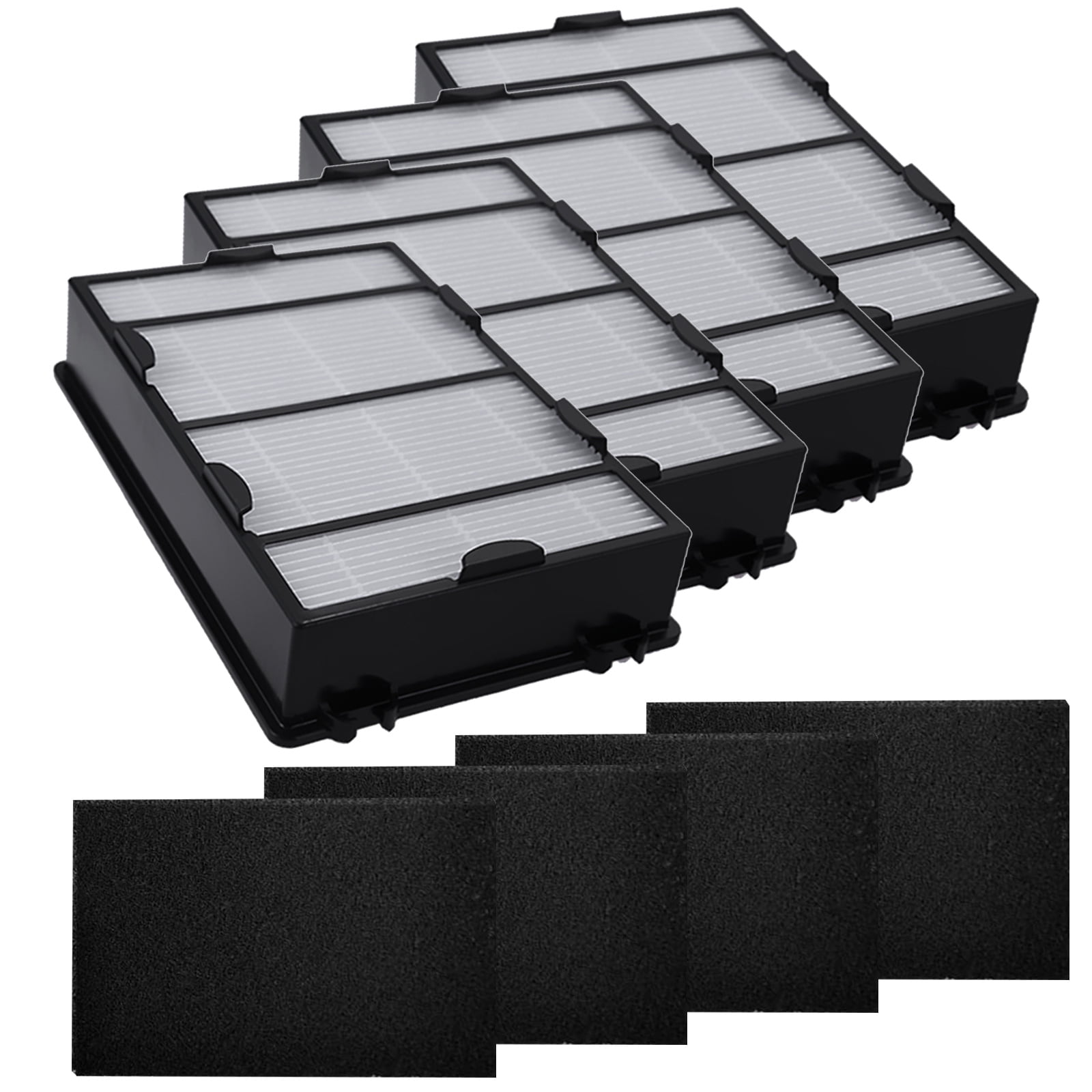 4Pcs HAPF600 HEPA Replacement Filters Kit, Replacement for Holmes HAP615, HAP625, HAP725, HAP750 Air Purifiers, High-Efficiency Air Filtration Solution