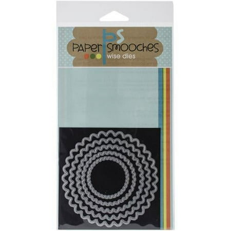 Paper Smooches Die-scalloped Circles