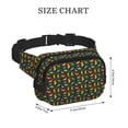 thumbnail image 4 of Balery Cartoon Dino Mochila Cinturón para Mujeres y Hombres, Bolsa de Cintura Impermeable de Doble Capa con Correa, 4 of 7