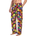 thumbnail image 2 of Daiia Hawaiian Style Men's Sleep Pant with Pockets and Drawstring,Pajama Pants-Medium, 2 of 9