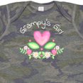 thumbnail image 4 of Inktastic Grampy's Girl Heart Flowers Girls Baby Bodysuit, 4 of 5