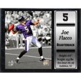 thumbnail image 1 of Encore Select 521-78 12 x 15 Stat Plaque - Joe Flacco Baltimore Ravens, 1 of 1