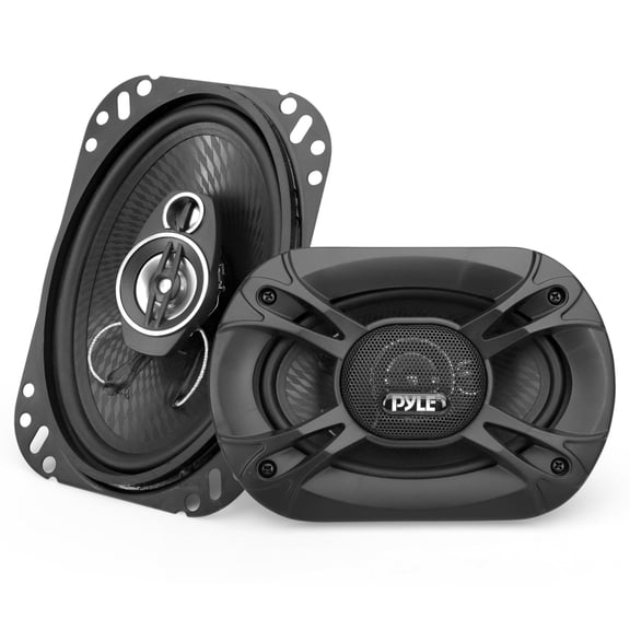 Altavoces estéreo para coche Pyle PL4163BK, 300 W, 4 x 6, triaxiales (par)