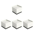 thumbnail image 3 of 4x elevadores de muebles, extensores de patas para muebles, resistentes, con absorción de impacto, almohadillas elevadoras antideslizantes, bloques de Albaricoque 75 cm, 3 of 9