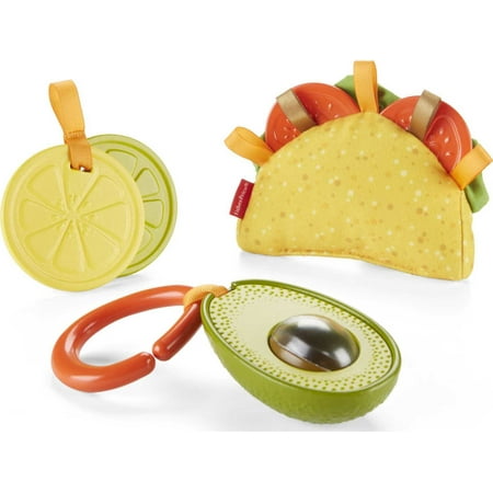 UPC: 0887961687316 | Fisher-Price Toys Taco Tuesday Gift Set Pretend Food Baby Toys for Newborn Sensory Play