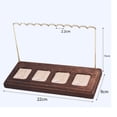 thumbnail image 5 of lionlar Jewelry Organizer Stand, Hanging Rack for Watches Anklets Countertop Tradeshow Short+Rings Base, 5 of 5