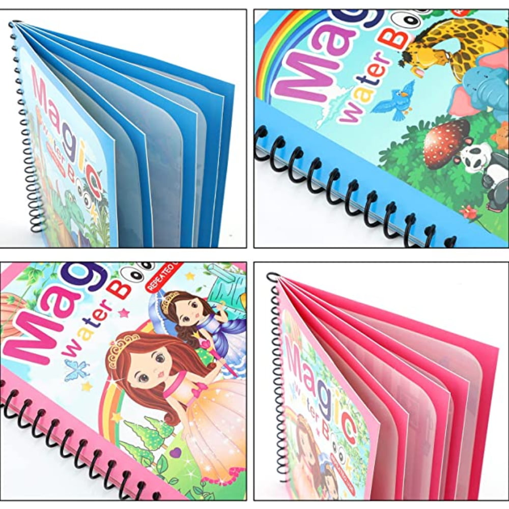 New Magic Water Coloring Book for Kids – Eleganzo