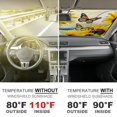 thumbnail image 4 of Heduofu Windshield Sun Shade, Car Front Window Shades Cute Sunshade Cover Sun Visor Shield Block Automotive Interior Protector Blocks UV Rays 55x30in, 4 of 7