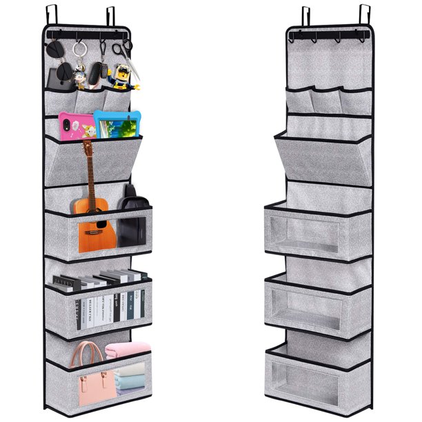 YOUPINS 5Tier Over the Door Shelves Organizer, Door Over Hanging