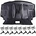 thumbnail image 3 of AUTOPA 51717033761 Front Center Engine Splash Shield Guard Cover Kit for BMW 5 Series E60 E61, 3 of 4