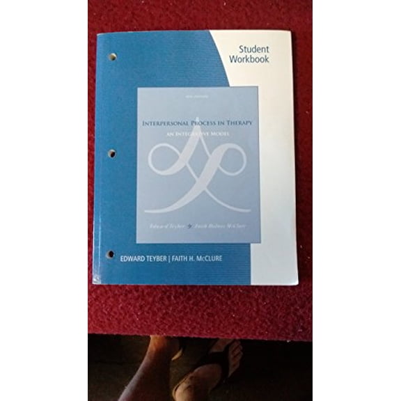 Pre-Owned Student Workbook for Teyber/McClure's Interpersonal Process in Therapy: An Integrative Model, 6th (Paperback) 0495804223 9780495804222