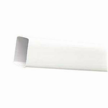 Euramax 10 ft. Brown GSW Down Pipe Gutter